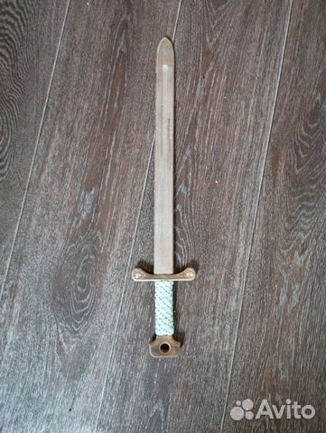 Деревянный меч игрушечный, тренировочный