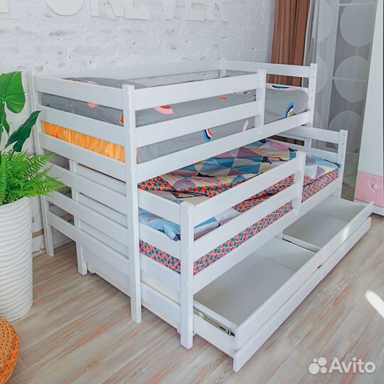 Двухъярусная кровать детская