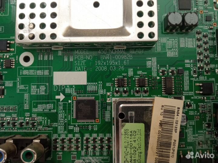 Main bn41-00982b bn94-02123p Samsung le40a430t1