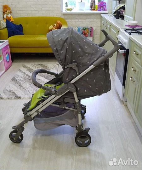 Прогулочная коляска трость бу