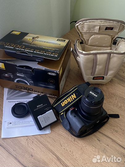 Зеркальный фотоаппарат nikon d3300