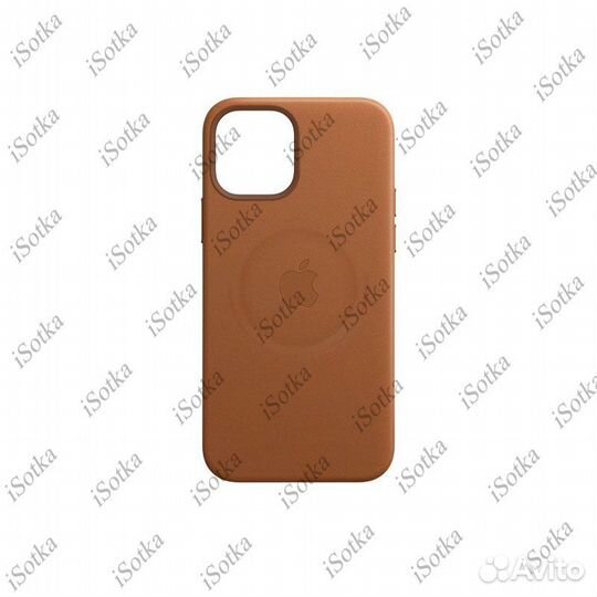 Чехол Apple iPhone 11 Pro Leather Case (коричневый