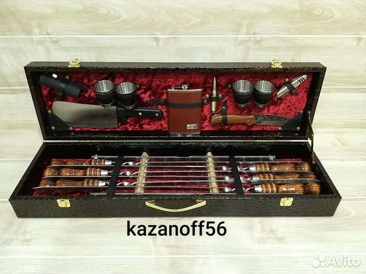 Подарок на день рождения / набор для шашлыка