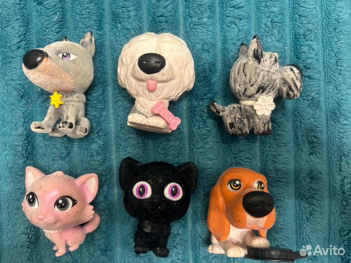 Фигурки собачек и кошек