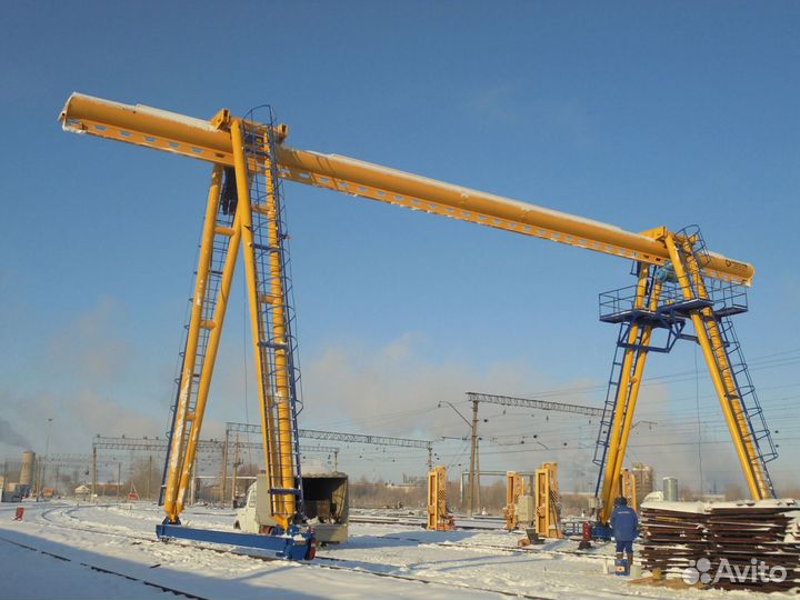 Кран козловой