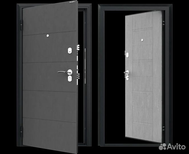 Монтаж входных дверей