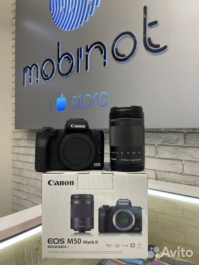 Canon EOS M50 Mark II Kit EF-M 18-150mm F/3.5-6.3