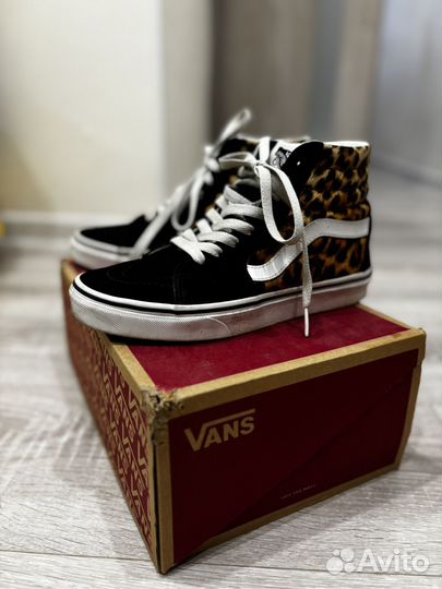 Vans sk8 hi leopard, 37 eur