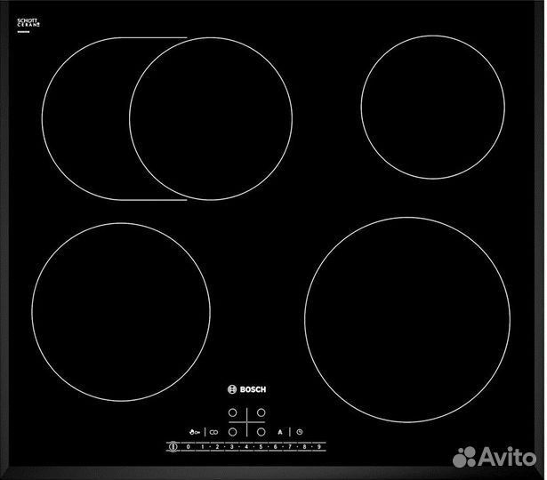Электрическая варочная панель Bosch PKB651F17