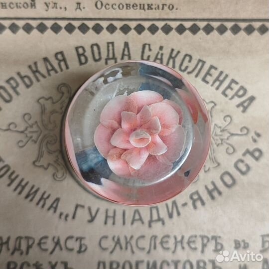 Ручка на кпп розочка