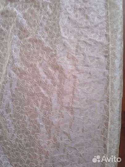 Тюль высота 2,87