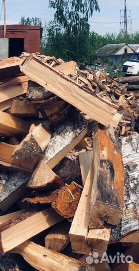 Дрова березовые колотые