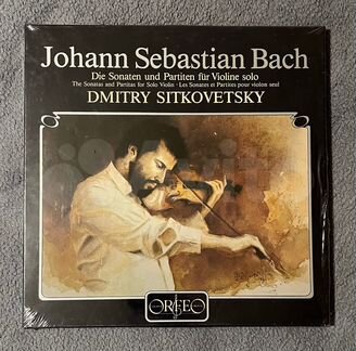 Johann Sebastion Bach Dmitry Sitkovetsky 3LP Box