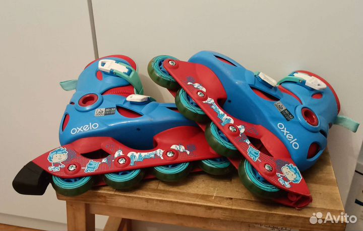 Ролики детские Oxelo растущие, 30-32 размер