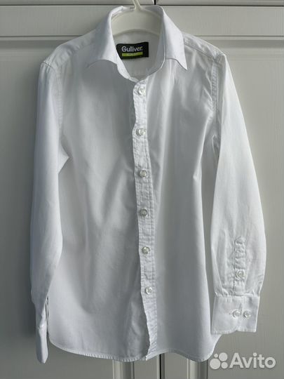 Рубашка школьная Gulliver белая