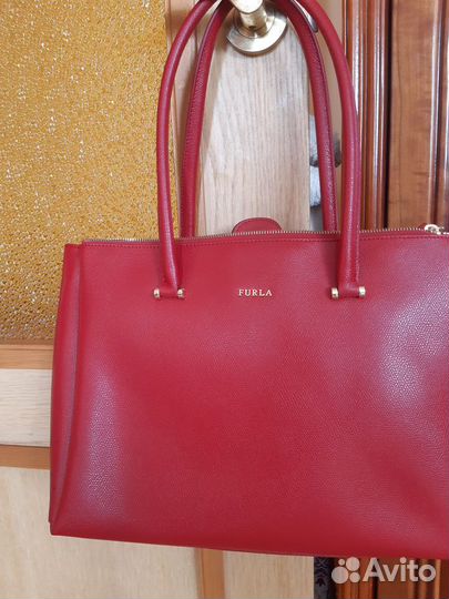 Сумка кожаная женская Furla оригинал