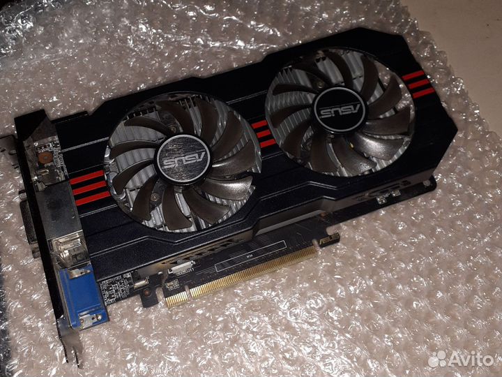 Видеокарта asus GTX650TI - 1GD5