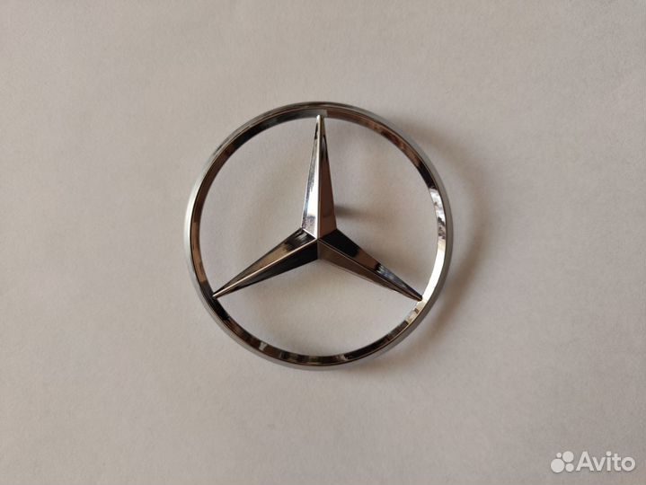 Эмблема на багажник Mercedes W210 85 мм