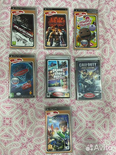 Игры для sony psp, цена за все