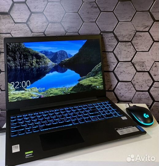 Игровой Lenovo GTX1050, i5-9300H, SSD, в идеале