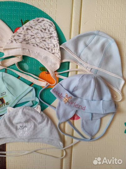 Чепчики, носки