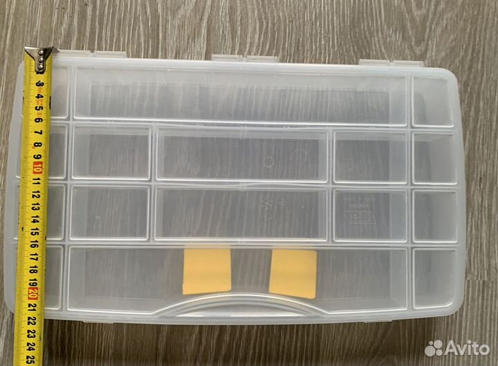 Прозрачный бокс / коробка для хранения мелочей