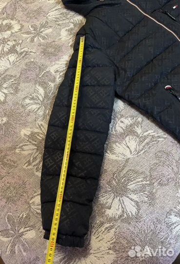 Пуховик зимний мужской tommy hilfiger оригинал