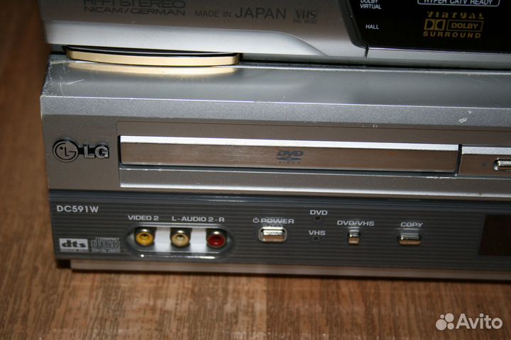 Видеомагнитофон panasonicNV-HD680AM, LG DC591W