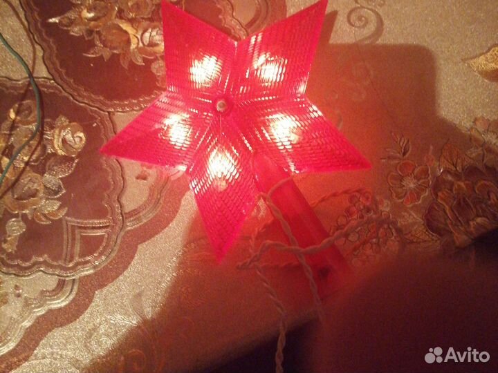 Елочная гирлянда СССР