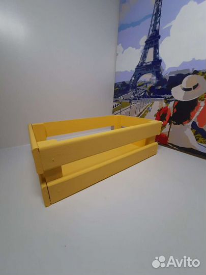 Ящик (бокс) деревянный подарочный