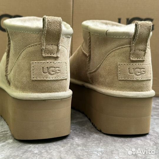 Ugg classic ultra mini platform mustard seed