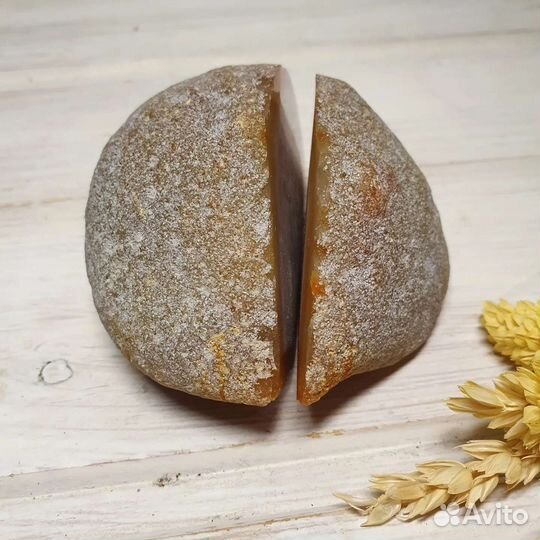 Агат с горным хрусталем