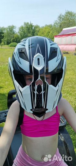 Шлем для мотокросса