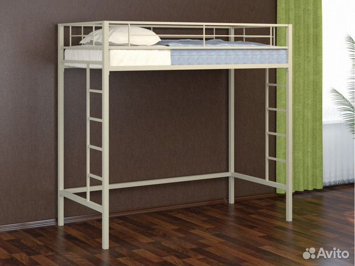 Детская кровать чердак из металла