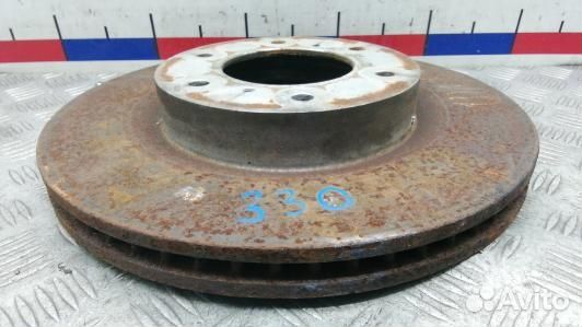 Диск тормозной передний mitsubishi pajero 4 (1DN13
