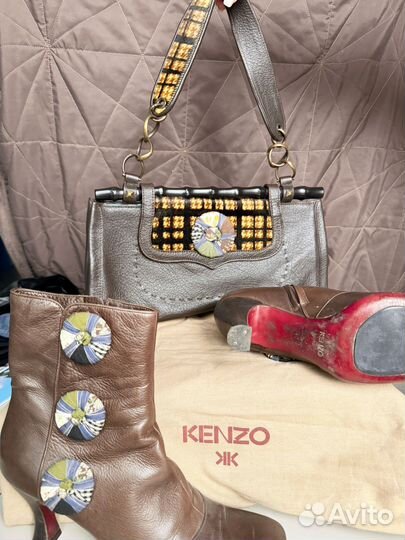 Комплект сапоги и сумка