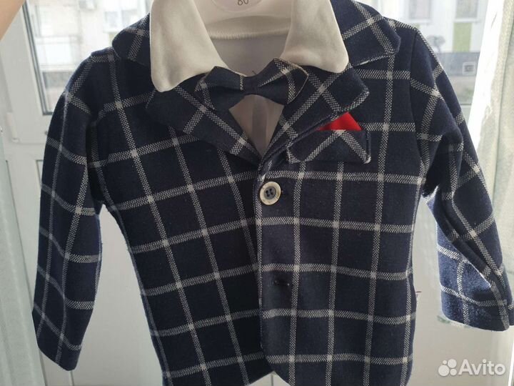 Костюм с бабочкой