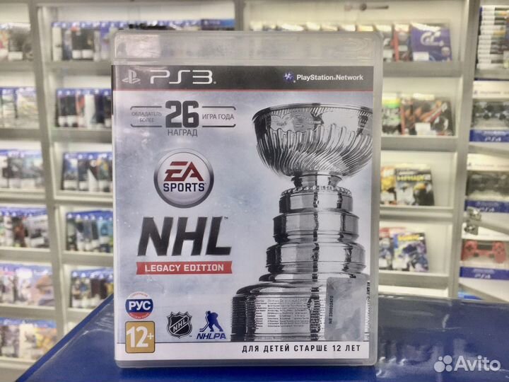 Диск для ps3 NHL Legacy Edition