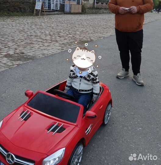 Детский электромобиль mercedes бу