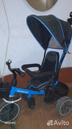 Детский велосипед с ручкой бу