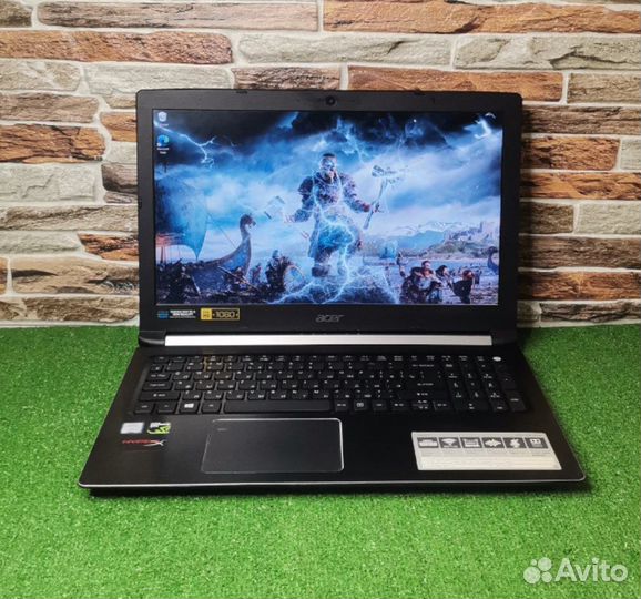 Игровой ноутбук Acer Aspire i5 7го/GTX 1050/SSD