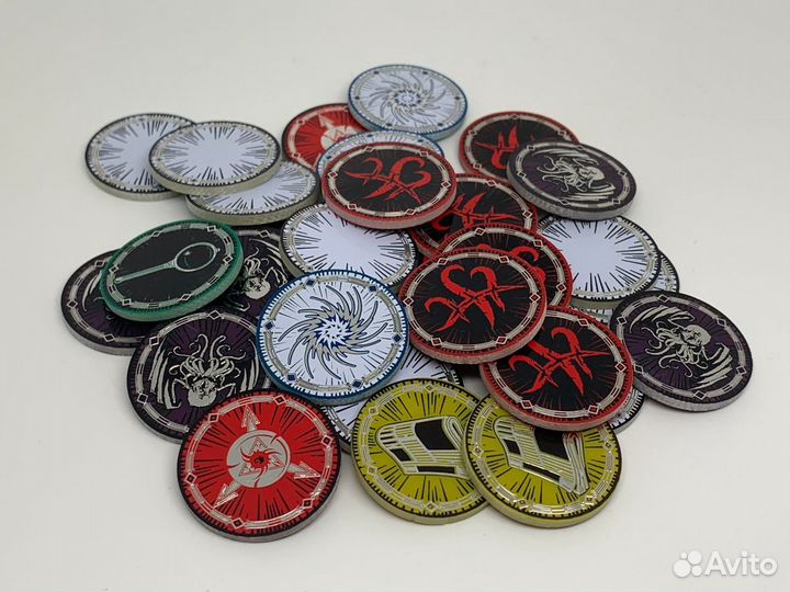 Жетоны Ужас Аркхэма 3 редакция