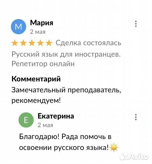 Русский язык для иностранцев. Репетитор онлайн