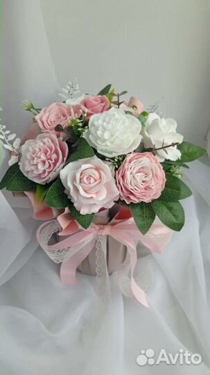 Букет из мыла ручной работы