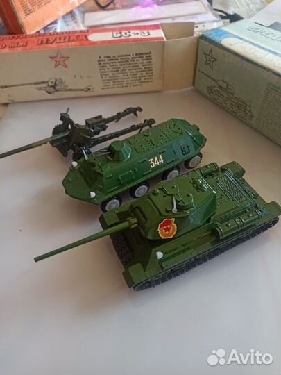 Модели Т34-85, бтр60пб, Бс-3