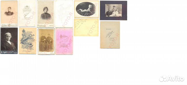 Старинные фото на паспорту