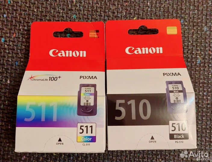 Набор картриджей canon PG-510/CL-511