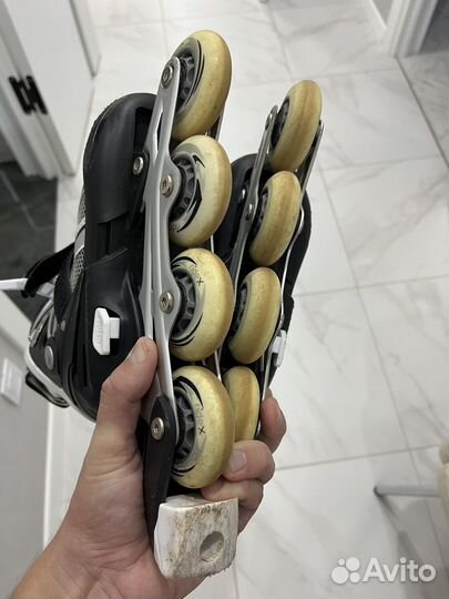 Роликовые коньки детские раздвижные 30-33 размер