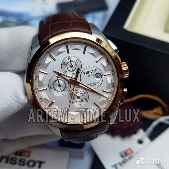 Классические кварцевые мужские часы Tissot