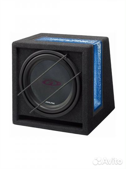 Сабвуфер автомобильный Alpine SBG-1244BR